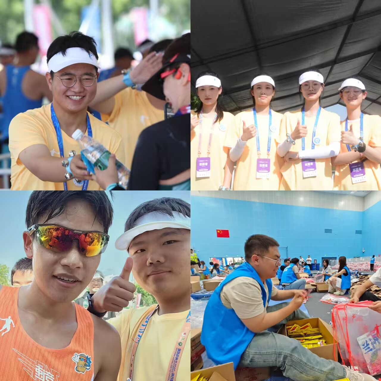 土木工程学院志愿者倾力护航2025兰州马拉松